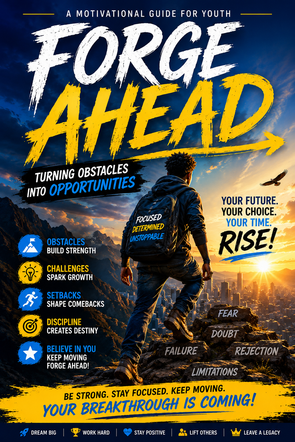 Forge Ahead motivational guide for youth